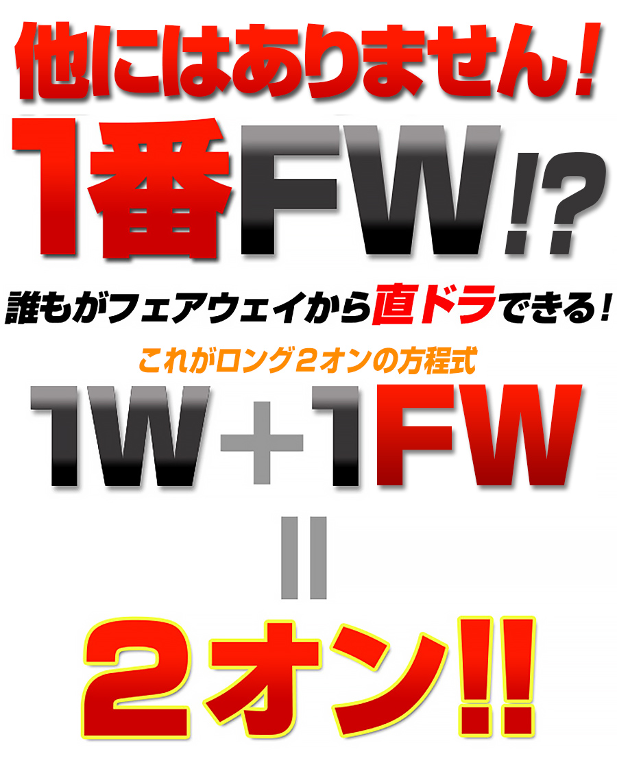 飛ぶ！【新品】ドラコンFW フォーサイト 2本セット　ドラコン飛匠