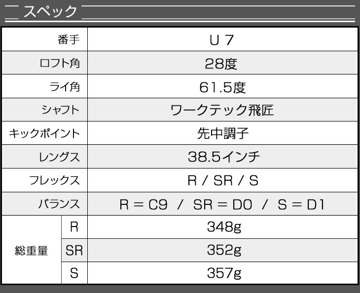 ワークテック飛匠シャフト 飛距離アップのダイナゴルフ